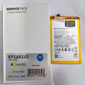 Bateria Motorola E6S/E6I/E6 PLAY KS40 SVC ORIGINAL